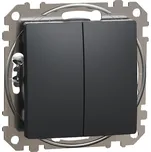 Schneider Electric SDD114118 Tlačítko dvojité ř.1+1 So antracit