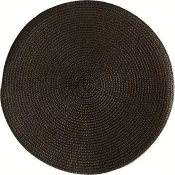 prostírání Jutové prostírání na stůl RATAN čokoládově hnědé 38 cm