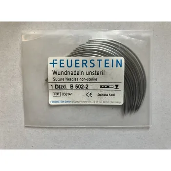 Chov hospodářského zvířete Chirurgické jehly s očky, velikost 2, 12ks