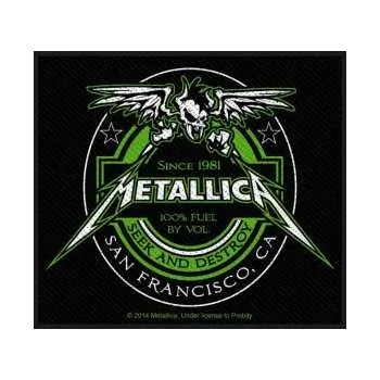 Nášivka Merch Metallica: Nášivka Beer Label 2019