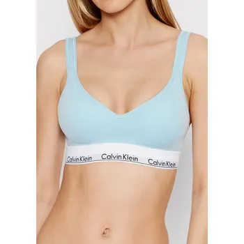 Dámské erotické prádlo Dámská podprsenka Calvin Klein QF5490 S Sv. modrá