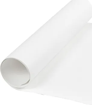 Barevný papír Creative Papírová imitace kůže 50 cm bílá