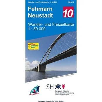 Fehmarn - Neustadt. Wander- und Freizeitkarte 1:50 000