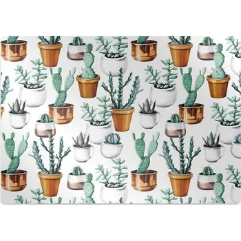 Podložka pod nábytek Podložka pod židli Kaktusy v květináčích