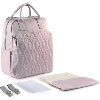 Přebalování Elegantní přebalovací taška/batoh na kočárek pro maminky Barvy: Růžová 2