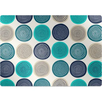 Podložka pod nábytek Podložka pod kancelářskou židli abstraktní kruhy