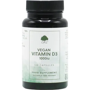 G&G Vitamins - VITAMÍN D3 1000iu - 120 kapslí - veganská forma