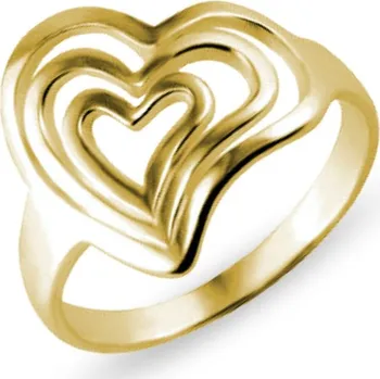 Prsten Zlatý prsten Srdce