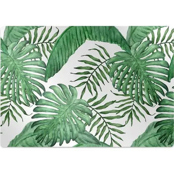 Podložka pod nábytek Podložka pod kancelářskou židli palmové listy