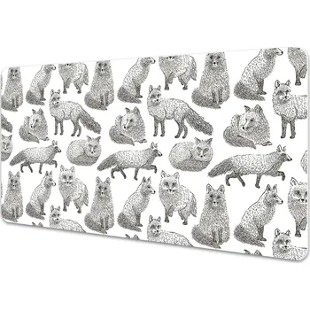 Stolní podložka Velká ochranná podložka na stůl Tažené lišky