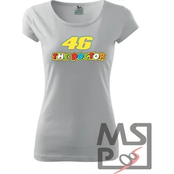 Dámské tričko Dámské Triko s moto motivem 186 Rossi