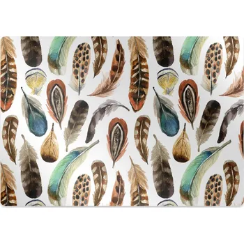 Podložka pod nábytek Ochranná podložka pod židli akvarel pero