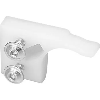 Nábytkové kování LAGUNA Klik brzda do horní kolejnice K-050 / Bílá Future 30