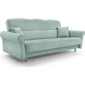 Sedací souprava Rozkládací pohovka LOTUSIA mentolová