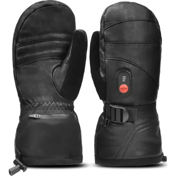 Rukavice Bezdoteku Savior vyhřívané pánské palčáky celokožené černé L