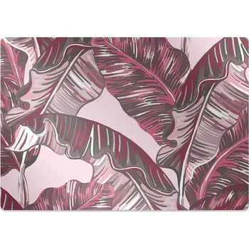 Podložka pod nábytek Podložka pod židli růžová palma