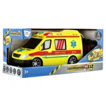 Teddies Ambulance 20 cm žlutá