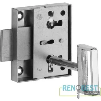 Nábytkové kování Zámek nábytkový 117/30 ROSTEX Provedení: zámek nábytkový 117/40