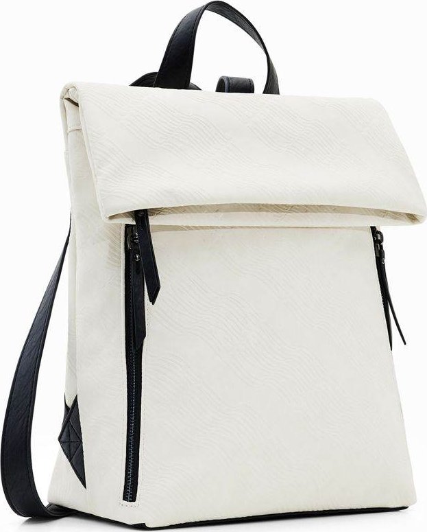 Desigual Borsa Priori Habana E Beige Crude - Tracolla Con Manici Regolabili E Chiusura Magnetica
