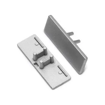 LED lišta Wireli Koncový uzávěr k profilu BACK10 Šedá