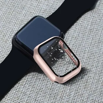 Příslušenství k chytrým hodinkám Luxusní Obal Na Apple Watch Serie 7 / 8 - 41 Mm Barva: Růžová-Matná