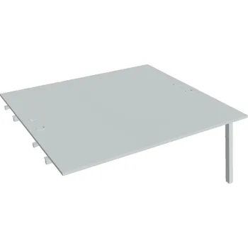 Kancelářský vozík HOBIS přídavný stůl zdvojený - USD A 1800 R, šedá + doprava zdarma