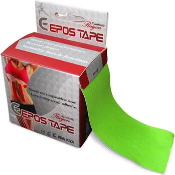 Tejpovací páska KinezioEpostape hedvábí 5 cm x 5 m - limet