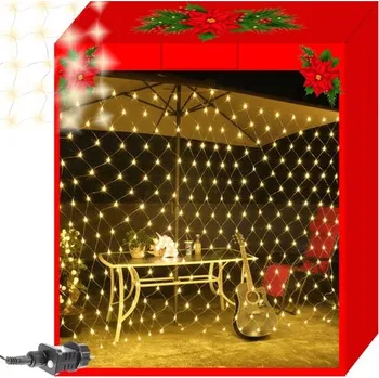 Vánoční osvětlení Iso Trade 11340 světelná síť 160 LED teplá bílá