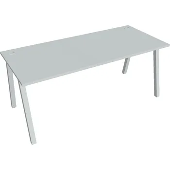 Kancelářský vozík HOBIS kancelářský stůl rovný - US A 1800, šedá + doprava zdarma