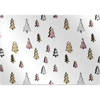 Podložka pod nábytek Podložka pod kancelářskou židli pastel vánoční strom