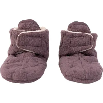 Capáčky LODGER Capáčky Slipper Folklore Fleece Mauve 3 - 6 měsíců