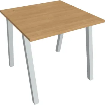 Kancelářský vozík HOBIS kancelářský stůl rovný - US A 800, dub + doprava zdarma