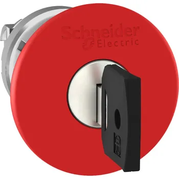 Stykač SCHNEIDER ELECTRIC SCHNEIDER Hlavice ovládací ZB4BS94420 s hřibovým knoflíkem ZB4BS94420