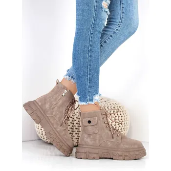 Dámská zimní obuv Cathay moda Dámské kotníkové boty 7092-2KH Velikost: 36