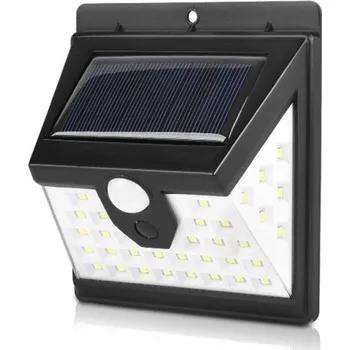 Venkovní osvětlení Solární osvětlení se senzorem pohybu 40xLED 0,55W 4000K