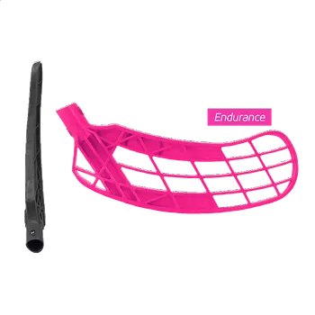 Míčový sport Salming čepel Quest 1 Endurance Bílá, Endurance - středně tvrdá, Levá