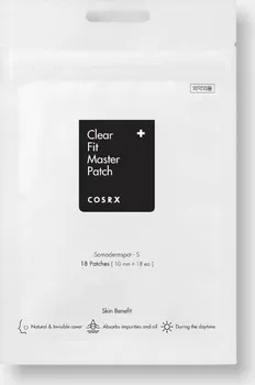 Léčba akné Cosrx Clear Fit Master Patch čisticí náplasti na problematickou pleť 18 ks