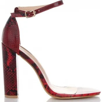 Dámské sandále dámské sandálky Belluci červená B1-0165H