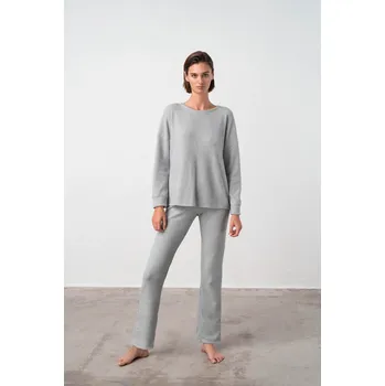 Dámská halenka Vamp - Dámský pohodlný set - Joleen 17200 - Vamp gray melange XXL
