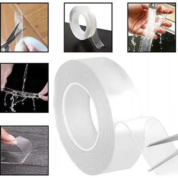 Lepicí páska Deminas Speciální oboustranná lepící páska transparentní