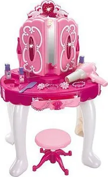 Toaletní stolek Baby Mix Amanda růžový