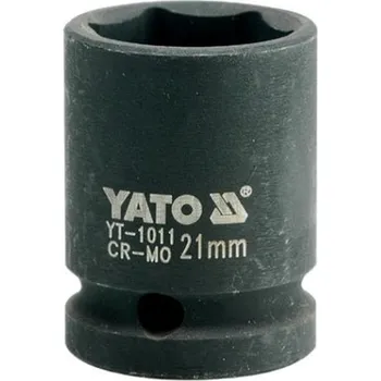 Gola hlavice Hlavice rázová 1/2" - 21mm černá IMPACT YATO
