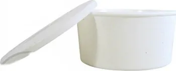 Jednorázové nádobí Tachovské SPV Kelímek lékárenský s víčkem bílý 80 ml 25 ks