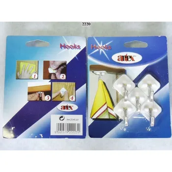 Věšák Háček 5ks-výkyvný(22.02.23),samolep.