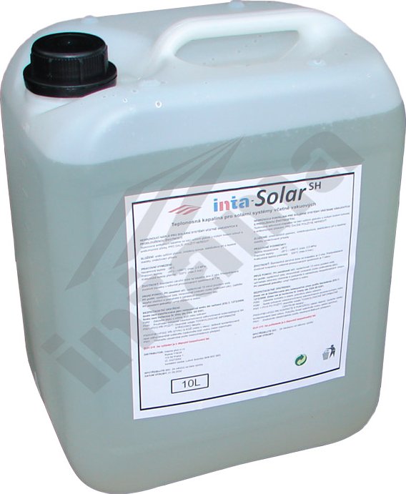 Solární kapalina 10L (Inta-SOLAR SH. Nemrznoucí, teplonosná směs pro solární systémy)