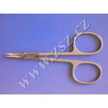 Nůžky na kůži de Luxe 9 cm rovné SI-18R lux - doprodej
