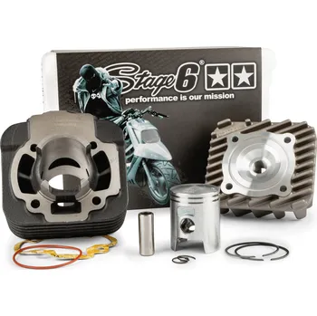 Válec motoru Válec Stage6 Streetrace 50ccm (litina) Piaggio AC