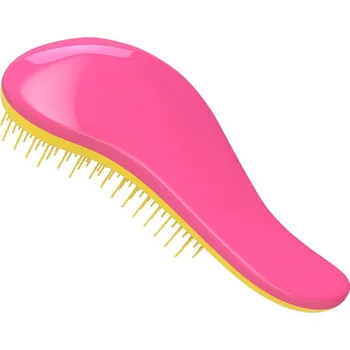 Dtangler rozčesávací kartáč na vlasy Colored - Pink - Yellow