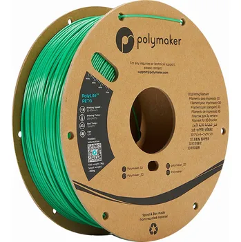 Filament Polymaker PolyLite PETG zelená 1,75mm 1kg