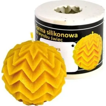 Výroba svíčky Lysoň silikonová forma - pohádková koule